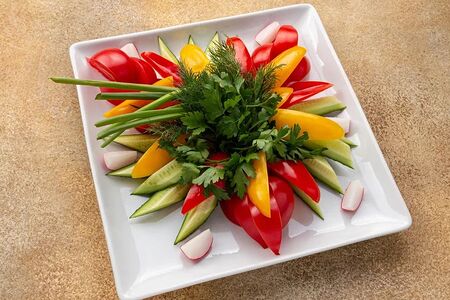 Овощная тарелка