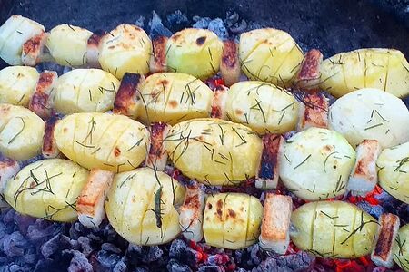 Картофель беби с курдюком