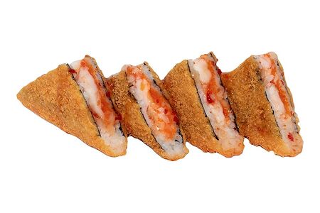 Темпура сэндвич-ролл с креветками