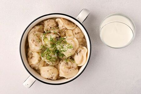 Пельмени с мясом