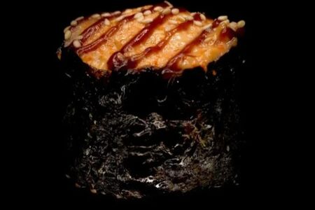 Гункан Яки с креветкой