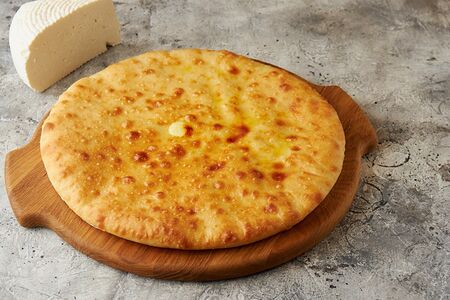 Осетинский пирог с сыром Уалибах