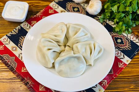 Хинкали с бараниной