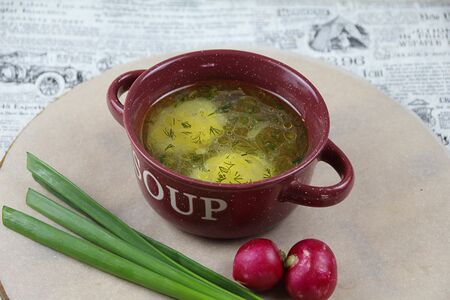 Суп-лапша куриная