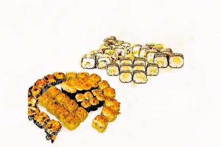 Набор 2 килограмма роллов