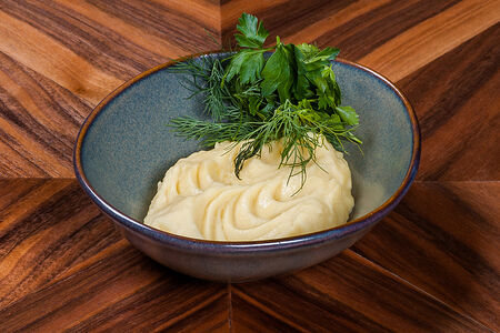 Картофельное пюре с зеленью