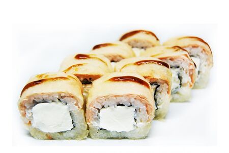 Ролл Филадельфия темпура