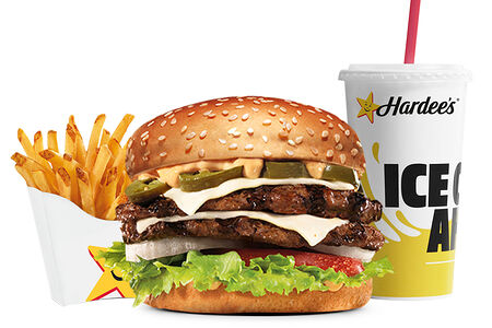 Дабл Халапеньо Бургер Комбо