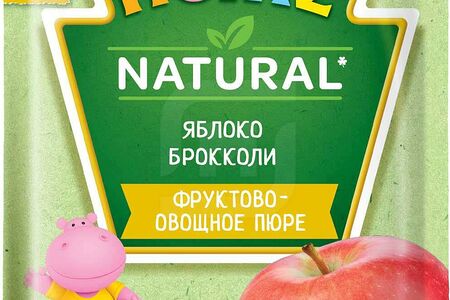 Heinz Пюре фрукт-овощ Яблоко/брокколи