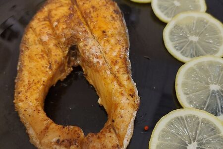 Шашлык из семги