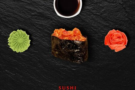 Гункан бекон спайси