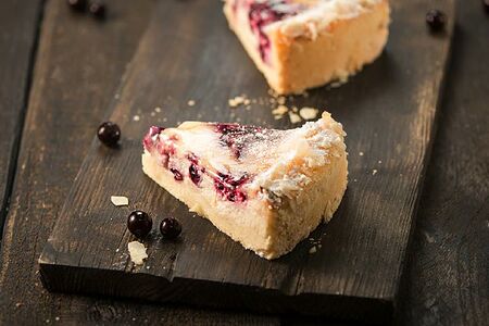 Флан Ягодный