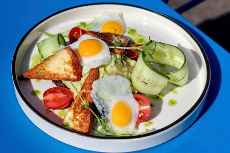 Тост с авокадо