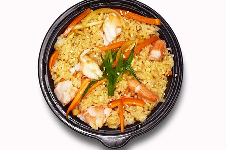 Тяхан с креветкой