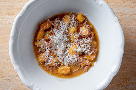 Ньокки с ягненком