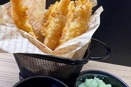 Креветки в темпуре