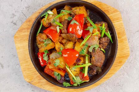 Оджахури с говядиной