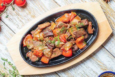 Мясо на жаровне