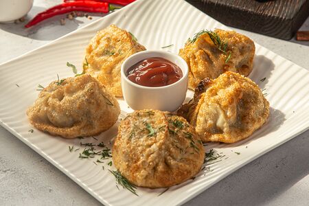 Жареные манты