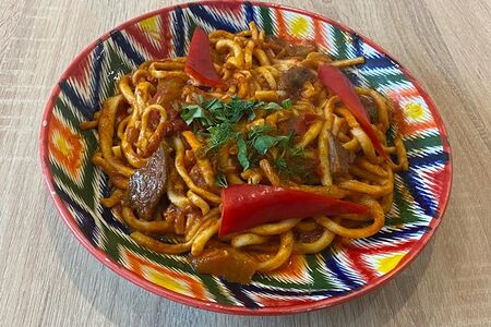 Жареный лагман