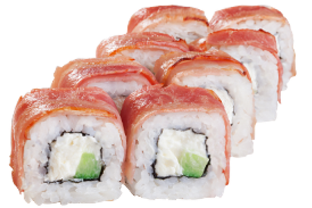 Опаленный бекон ролл