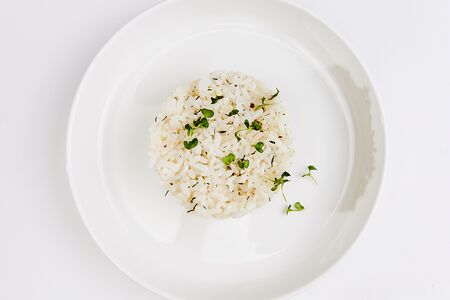 Рис с зеленью