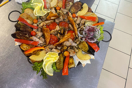 Садж-кебаб из свинины (на 3 персоны)