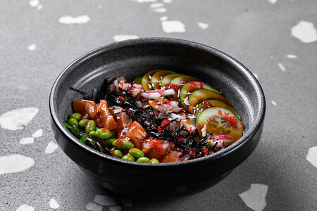 Поке с лососем