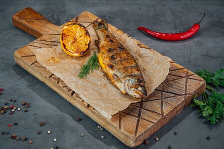 Калмах на гриле