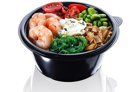 Поке с креветками