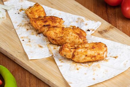 Шашлык из куриной грудки