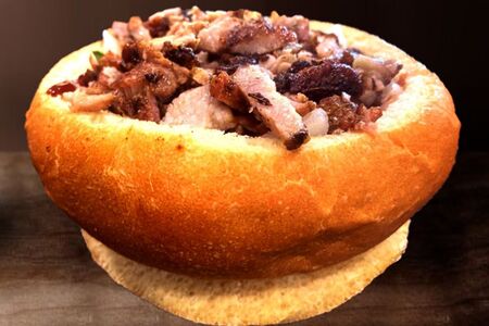 Шаурма burger со свининой