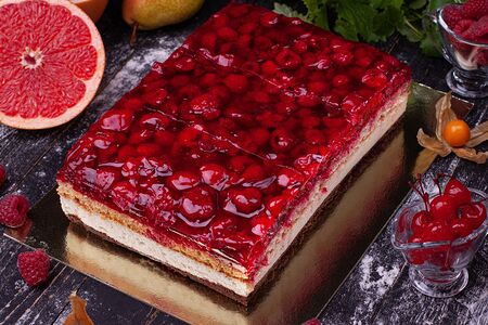 Торт Малиновый рай M