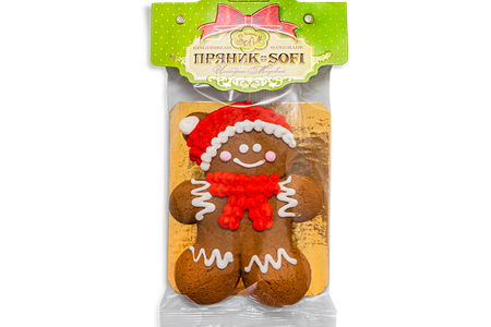 Пряник имбирно-медовый Человечек