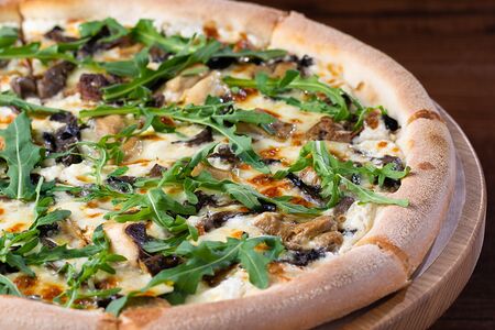 Пицца Белые Грибы и Шампиньоны