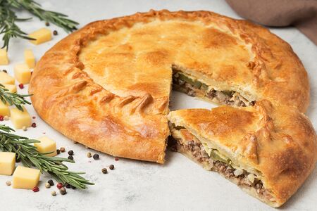 Пирог чизбургер