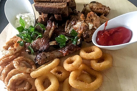 Пивная тарелка