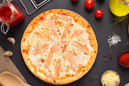 Пицца Рыбная с лососем