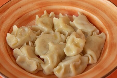 Вареники с творогом сладкие отварные