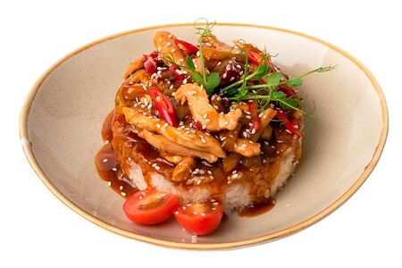 Курица в кисло-сладком соусе