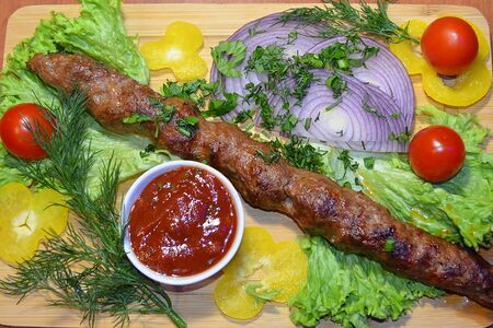 Люля-кебаб из говядины