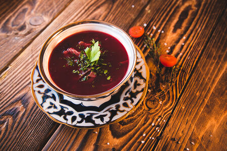 Борщ с говядиной