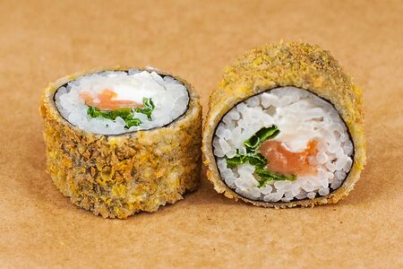 Темпура-ролл с лососем