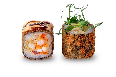 Жареная спайси-креветка