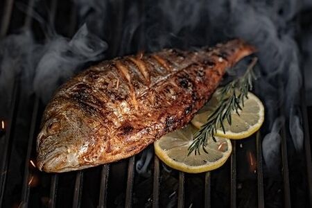 Дорадо на углях