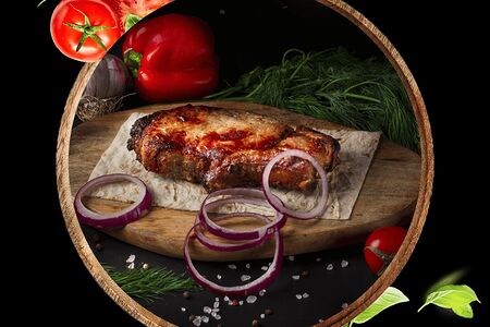 Шашлык из cвинoй корейки