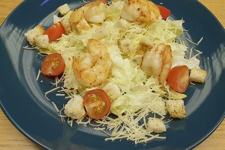 Цезарь с креветками