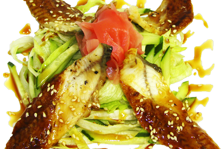 Салат унаги сарадо