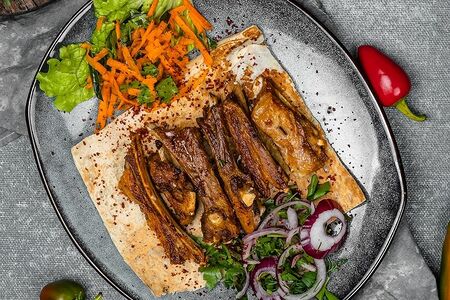 Шашлык из бараньих рёбрышек