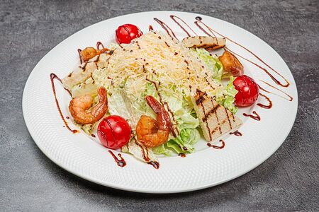 Цезарь с креветками